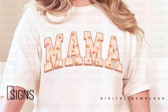 Download Retro Fall Mama Autumn Sublimation - Retro Collection